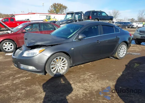 2011 Buick Regal Cxl Russelsheim из США, поврежденный, VIN W04GN5EC3B1005734